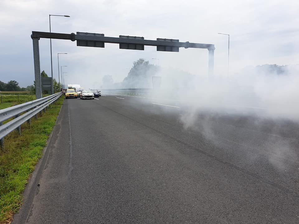 Požar auta DVD Goričan