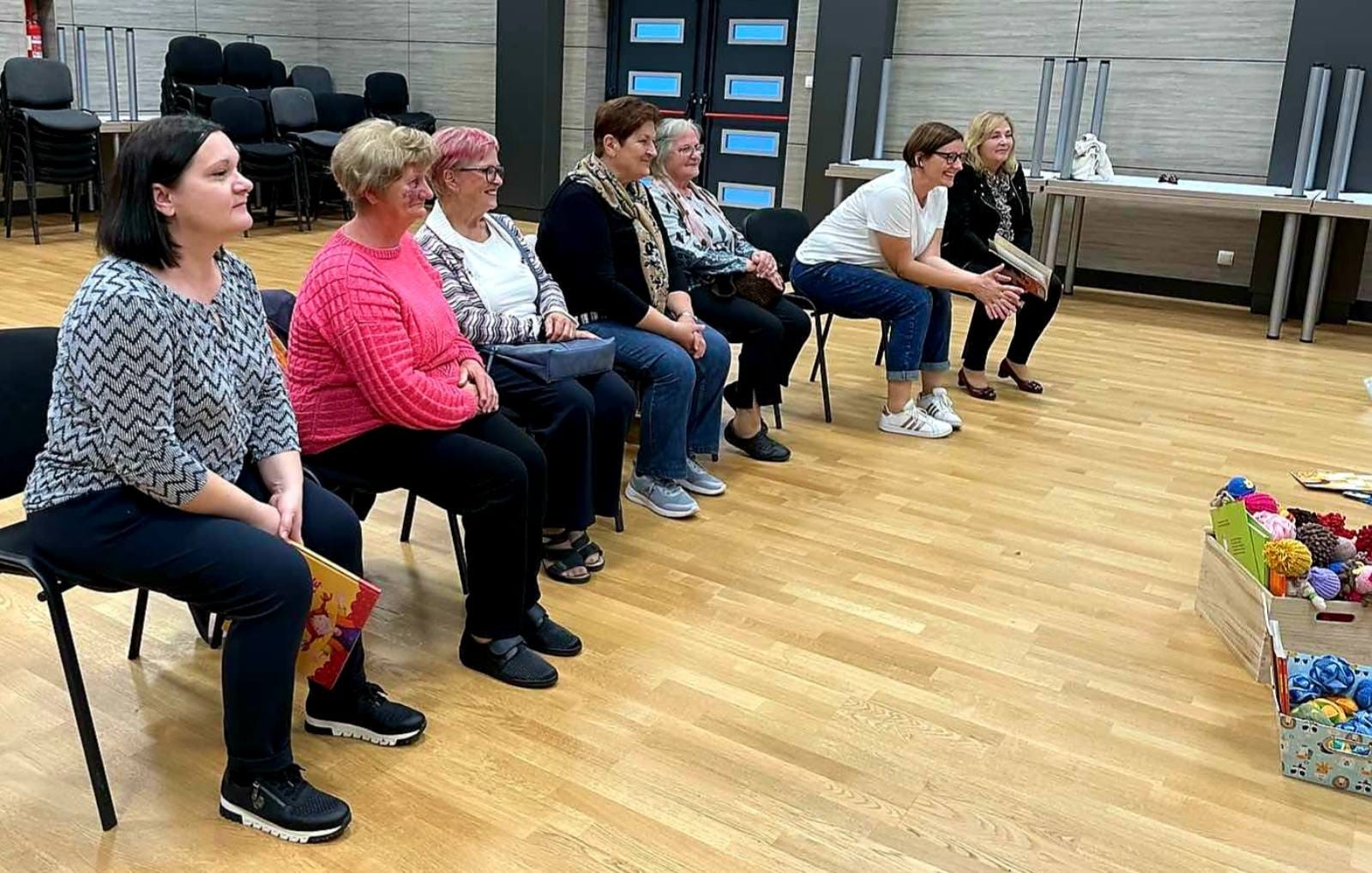 Članovi međimurske Udruge za sindrom Down posjetili ‘Heklice u knjižnici’