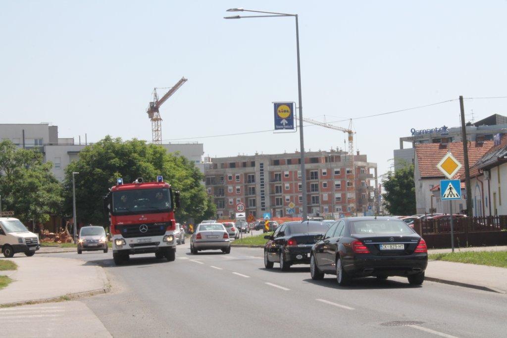 Vatrogasna vježba u Čakovcu