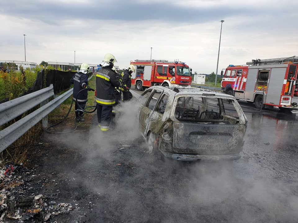 Požar auta DVD Goričan