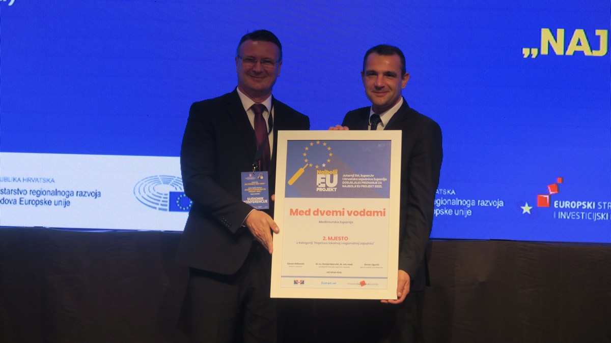 Projekt ‘Med dvemi vodami’ drugi je najbolji EU projekt u Hrvatskoj
