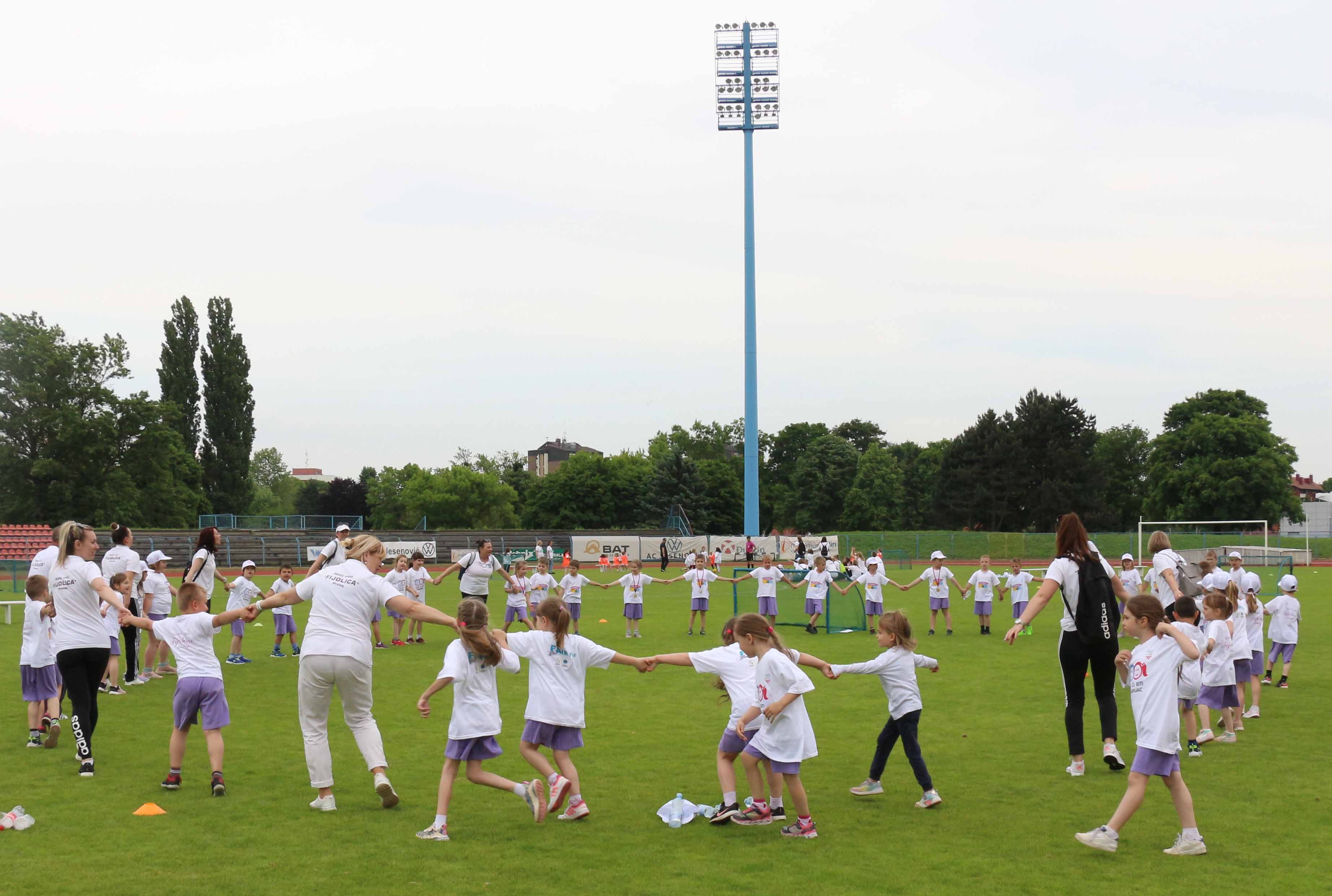 ONI SU NAJBOLJI U Čakovcu održan Olimpijski festival dječjih vrtića Međimurske županije