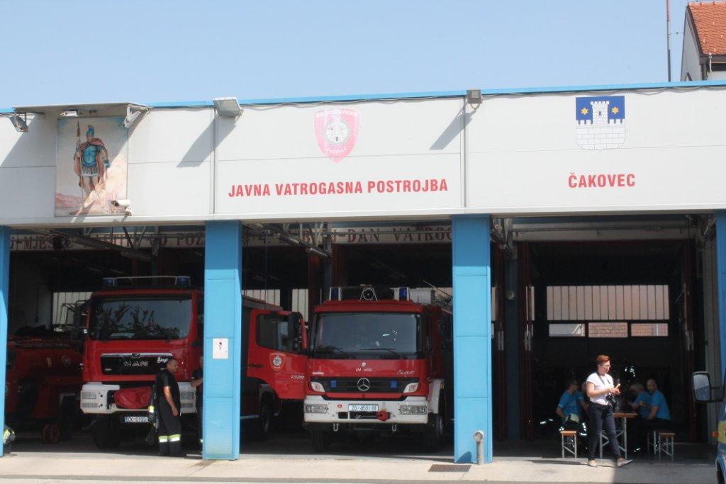 Vatrogasna vježba u Čakovcu