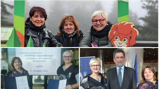 NAGRADILO IH MINISTARSTVO Profesorice Žaklin Lukša, Vedrana Močnik i Tamara Srnec među 513 najboljih u Hrvatskoj NAGRADILO IH MINISTARSTVO Profesorice Žaklin Lukša, Vedrana Močnik i Tamara Srnec među 513 najboljih u Hrvatskoj