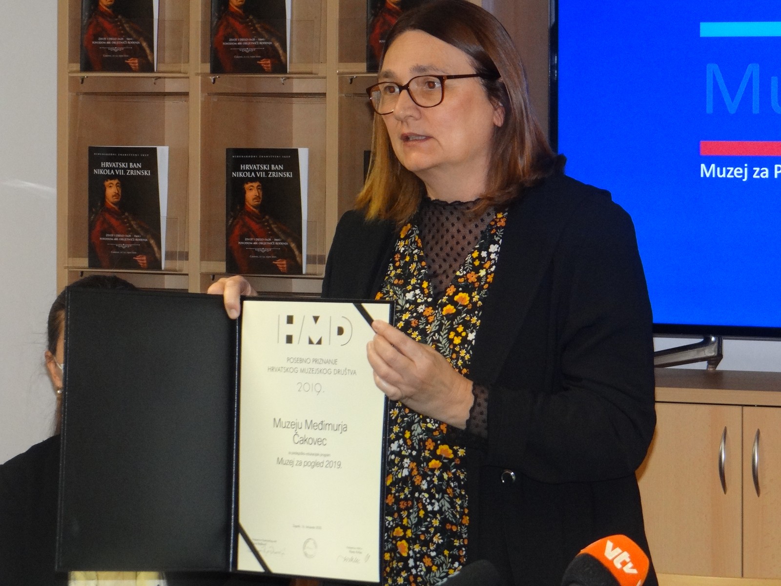 FOTO Muzeju Međimurja Čakovec dodijeljeno priznanje Hrvatskog muzejskog društva