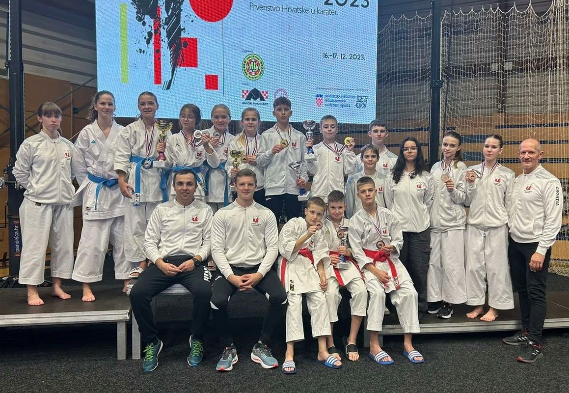 ODLIČAN USPJEH Karate centar Šenkovec osvojilo 11 medalja na prvenstvu Hrvatske