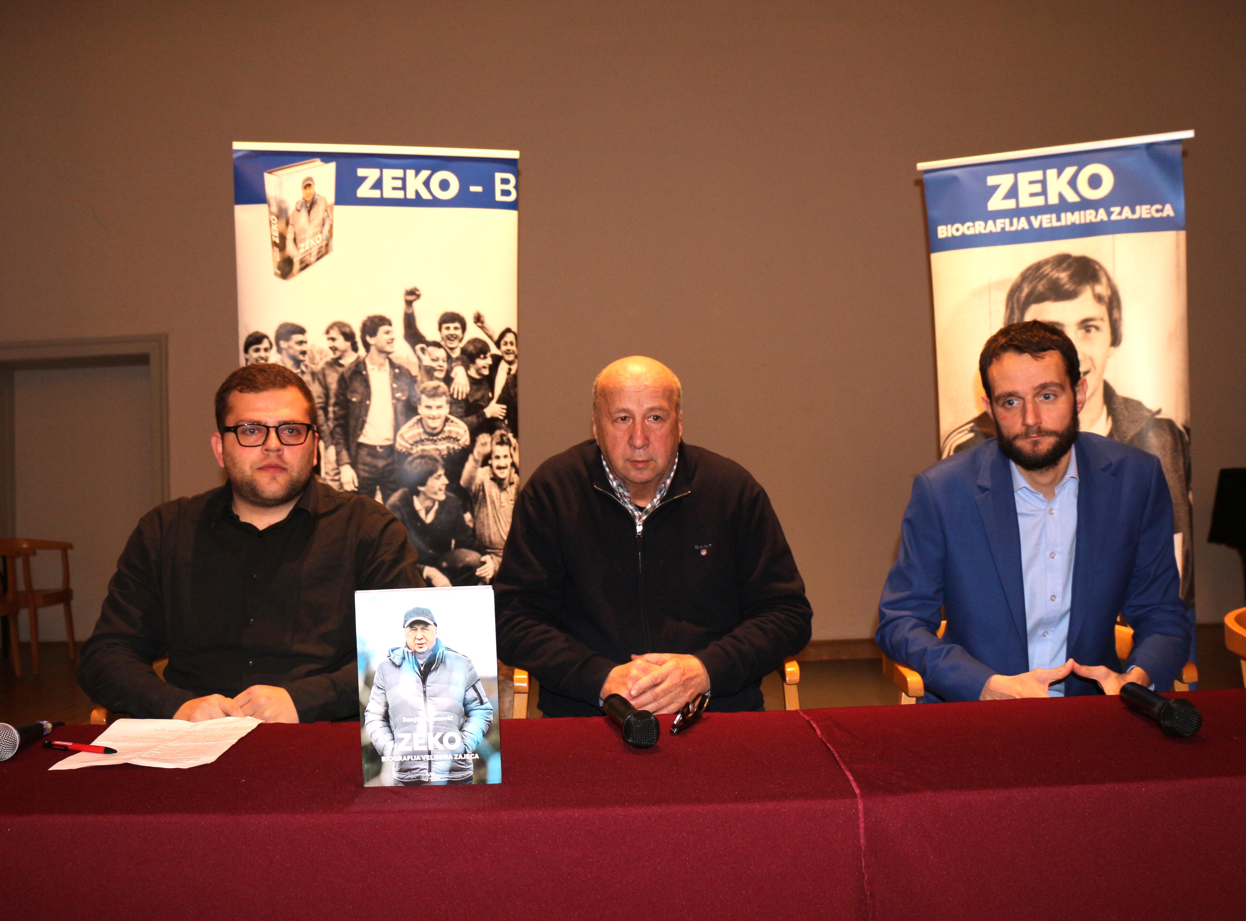 U Čakovcu predstavljena biografija Velimira Zajeca, legende zagrebačkog Dinama