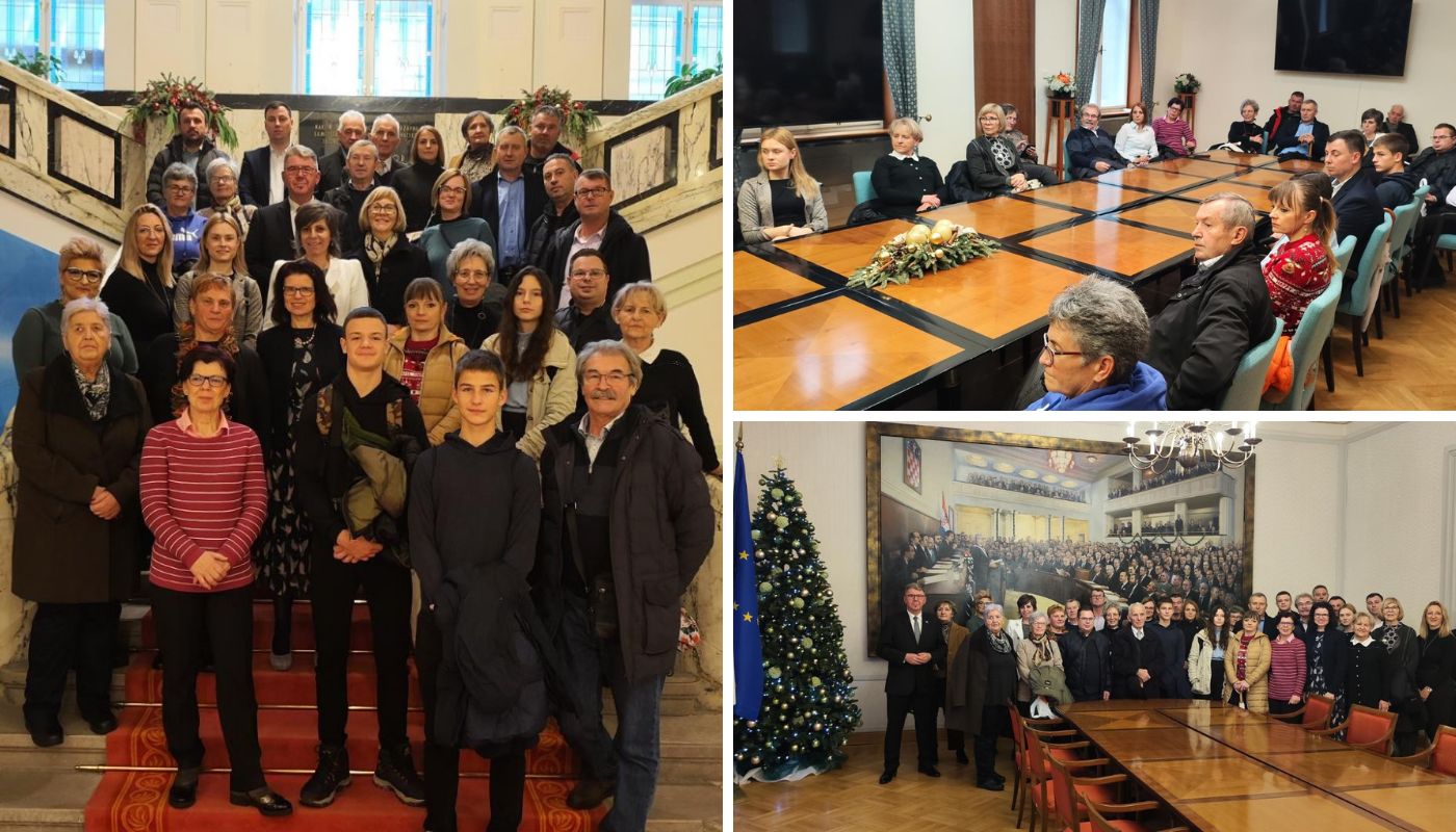 Građani Murskog Središća u posjetu Hrvatskom saboru