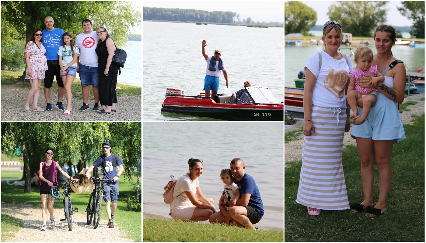 KLIKOM PO MARINI Mnogi Međimurci osvježenje od vrućina potražili na preloškoj Marini