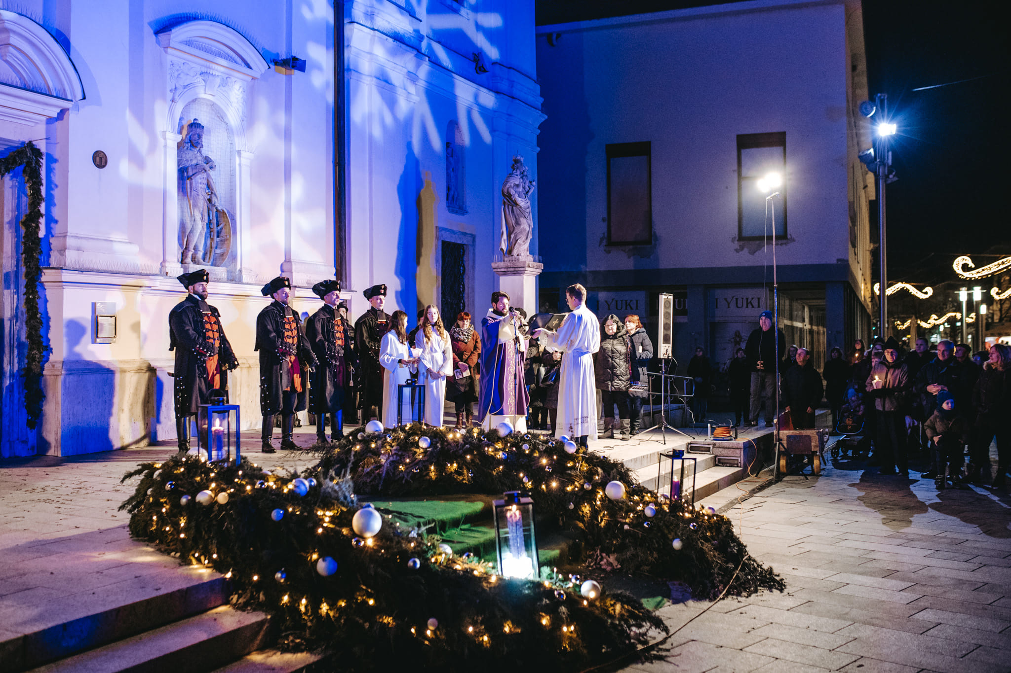 Paljenje treće svijeće u Čakovcu