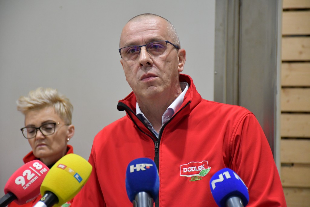 Mirjan Dodlek konferencija za tisak