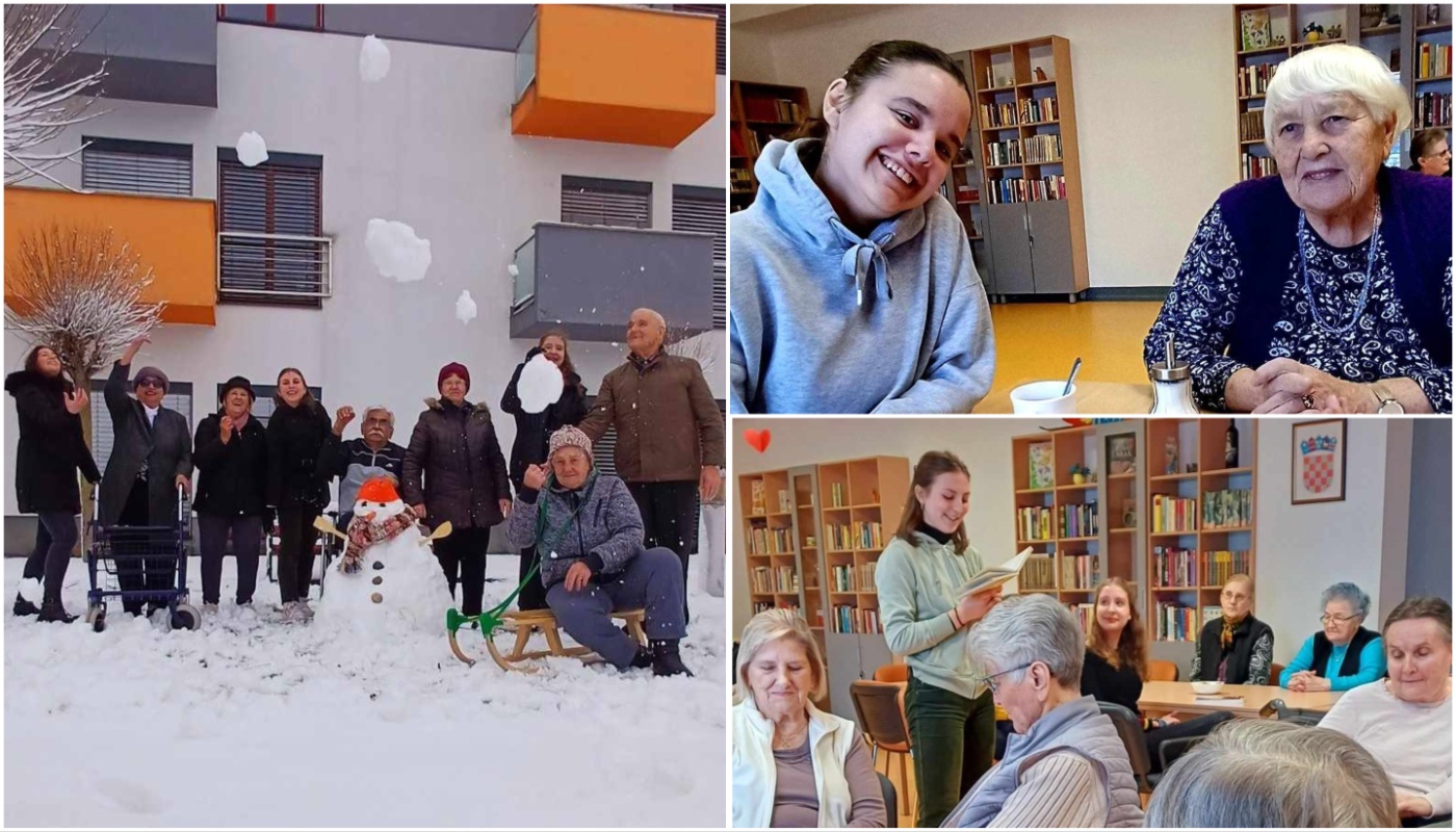 KLUB UNUKA Gimnazijalke održale književnu radionicu starijim osobama