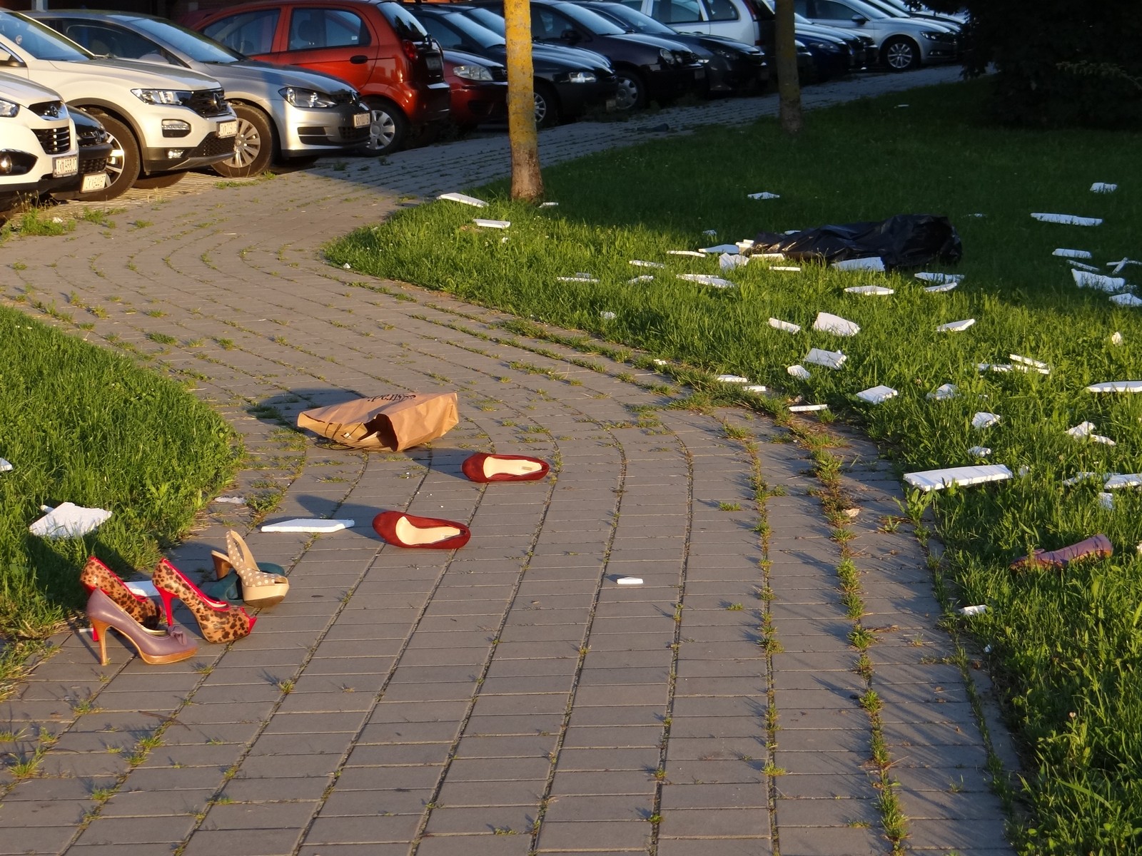 FOTO Ružni prizori: Stanare u Zajčevoj ulici u Čakovcu ujutro dočekala hrpa smeća