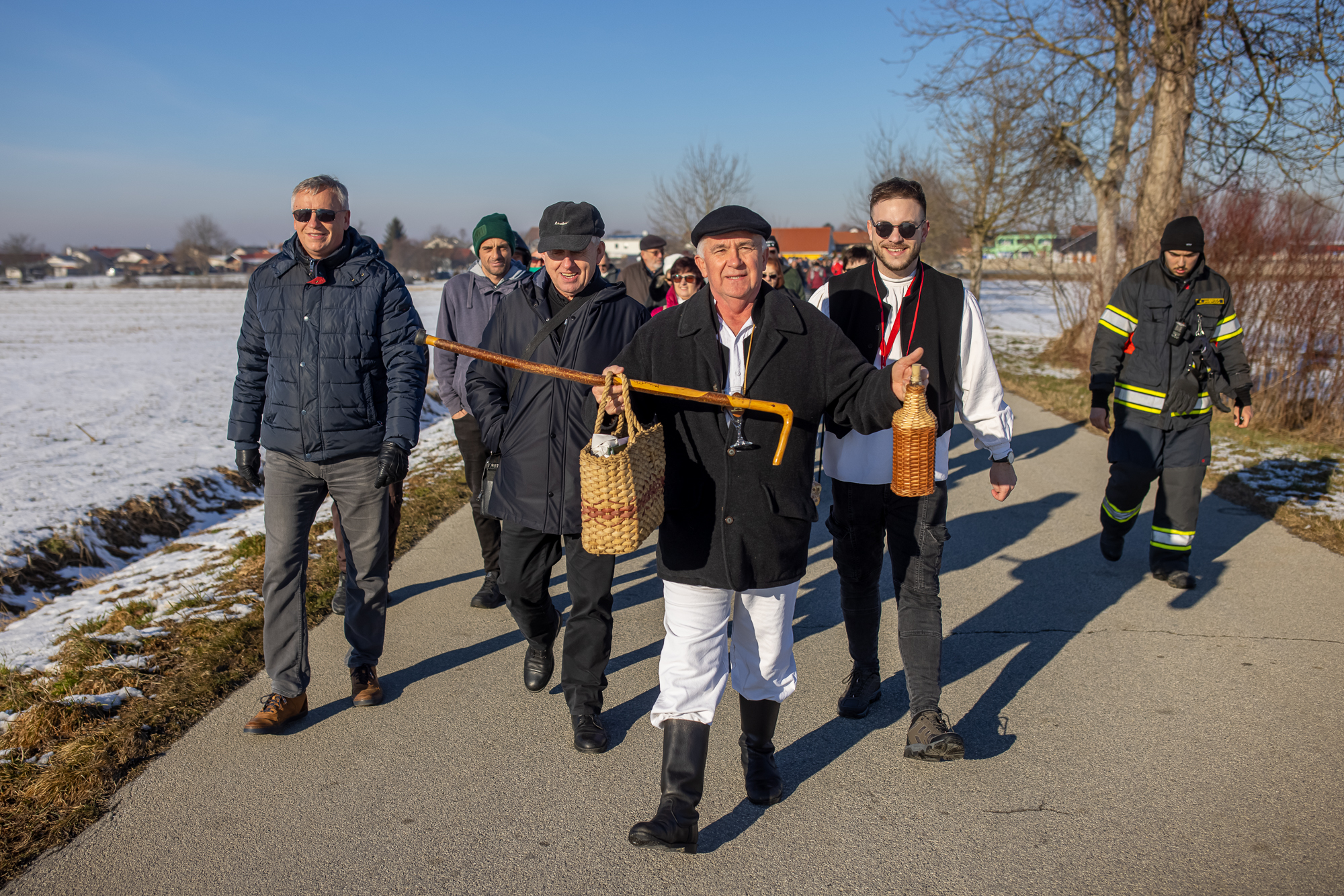 FOTO Pogledajte kako je bilo na Vincekovom pohodu u Svetom Martinu na Muri