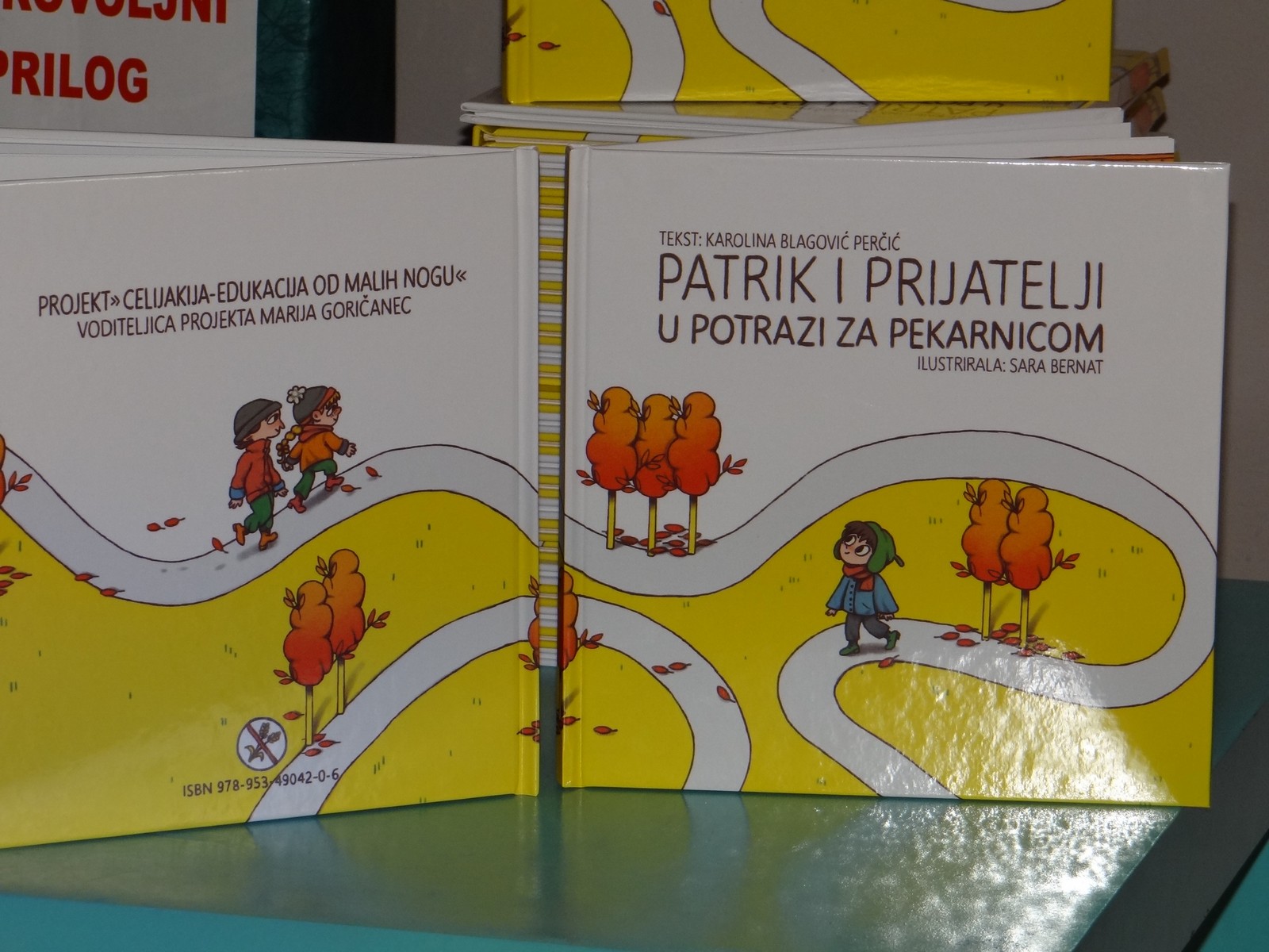 FOTO Udruga oboljelih od celijakije SZ Hrvatske izdala je slikovnicu ‘Patrik i prijatelji u potrazi za pekarnicom’ FOTO Udruga oboljelih od celijakije SZ Hrvatske izdala je slikovnicu ‘Patrik i prijatelji u potrazi za pekarnicom’