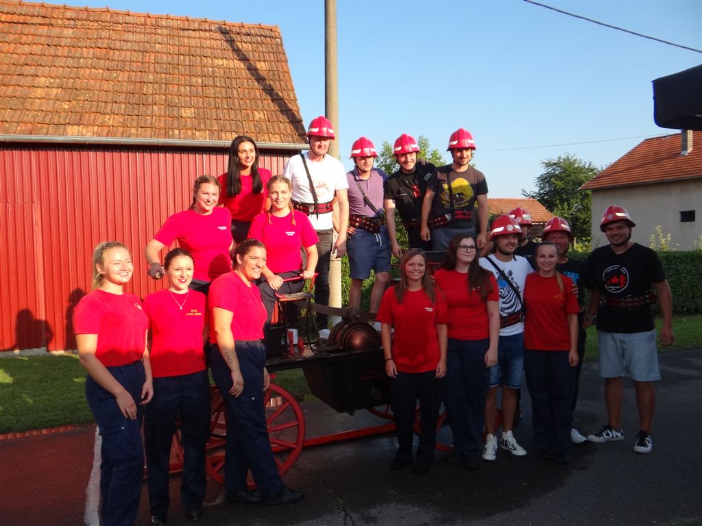 DVD Sveta Marija organizator natjecanja sa zaprežnim štrcaljkama