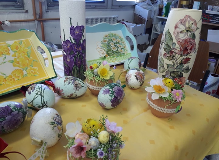 ŽUPANIJSKA LIGA PROTIV RAKA ČAKOVEC Virtualna izložba uskrsnih rukotvorina