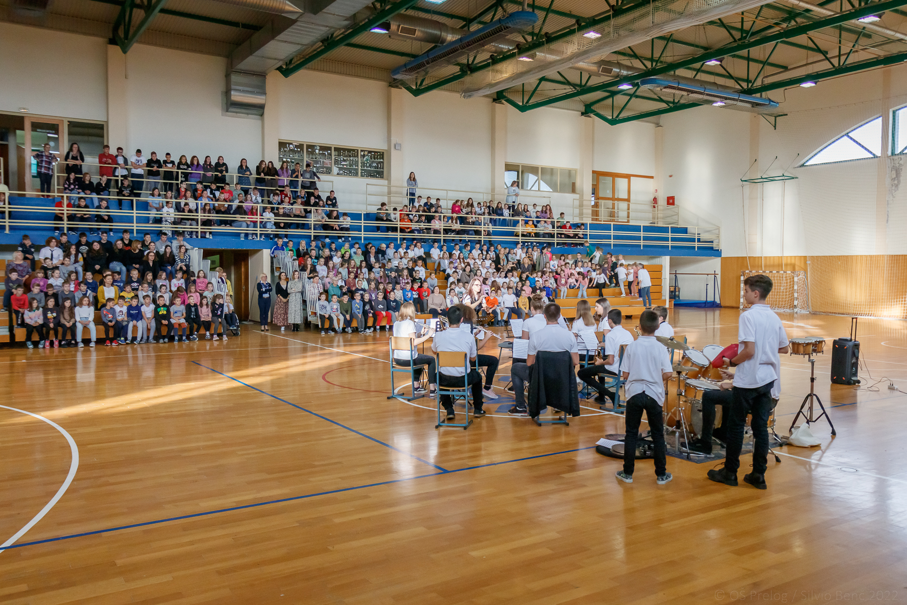 Puhački orkestar u OŠ Prelog