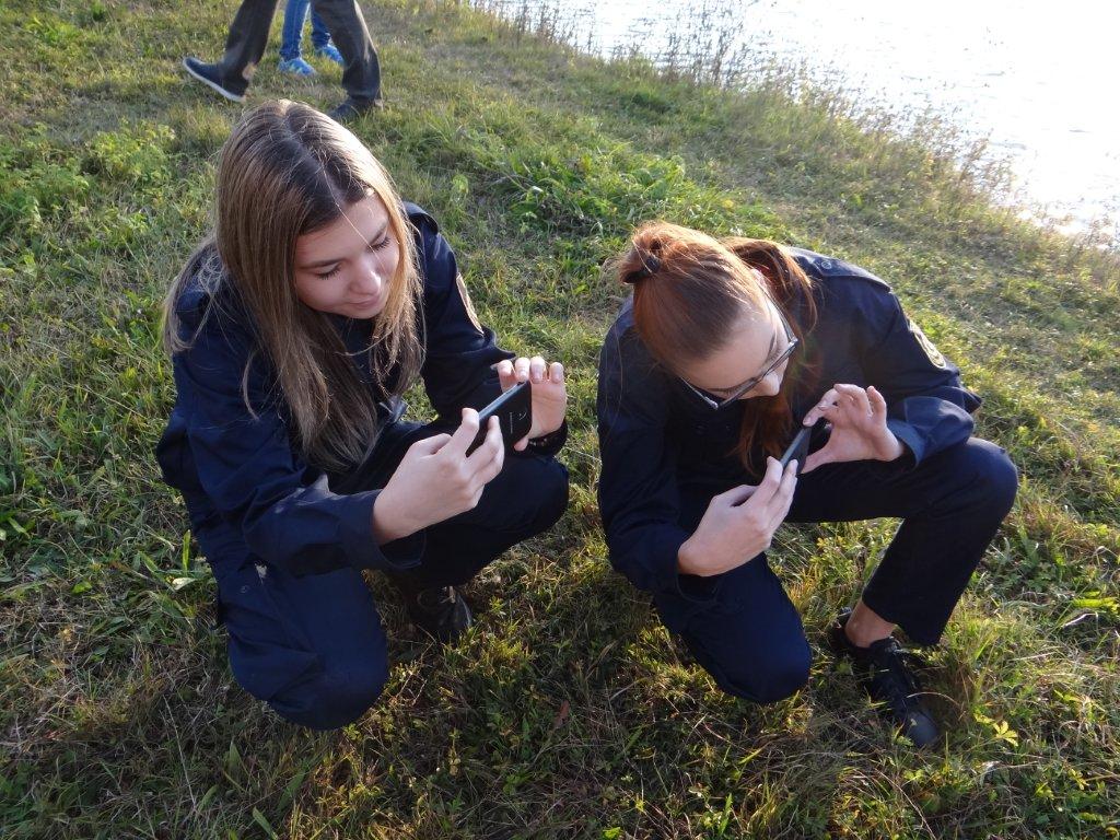 Vatrogasna vježba na obali Mičigen jezera
