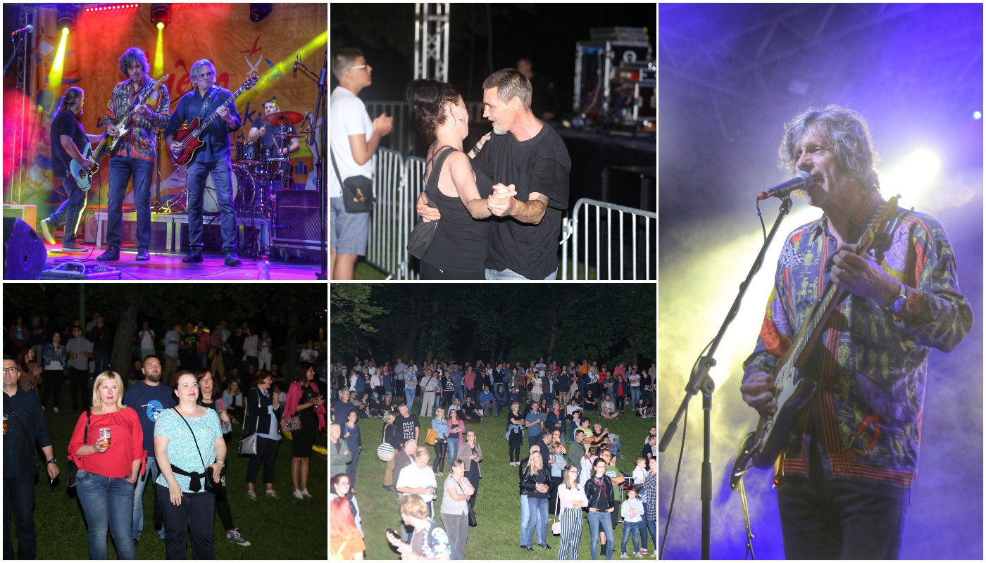 Koncert Jurice Pađena i Aerodroma za kraj Ljeta u gradu Zrinskih
