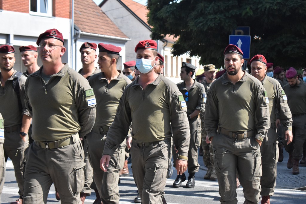 Hrvatski i izraelski vojnici u Čakovcu