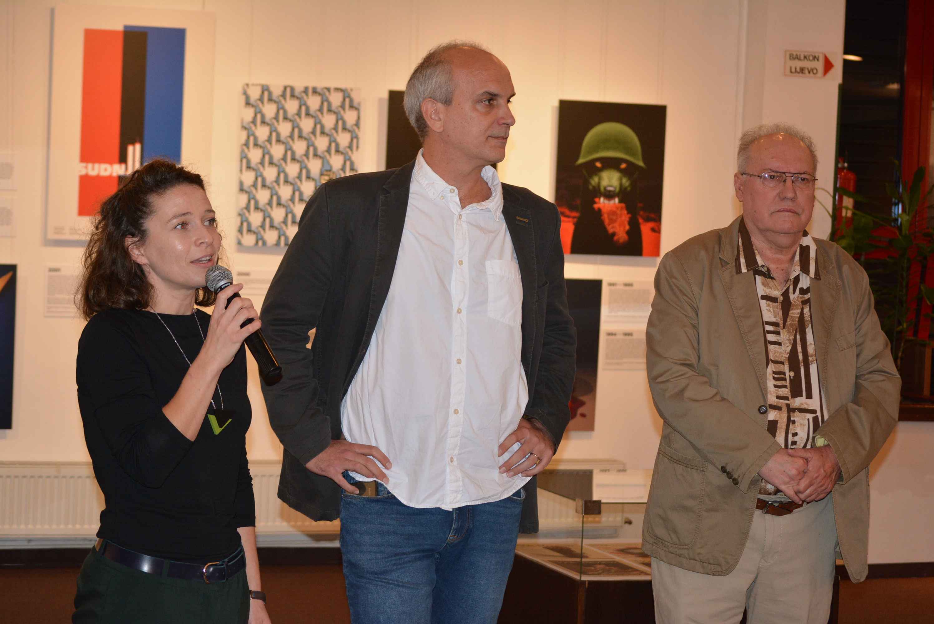 CZK ČAKOVEC Pogledajte kako je bilo na otvorenju očaravajuće izložbe poznatog grafičkog dizajnera Mirka Ilića