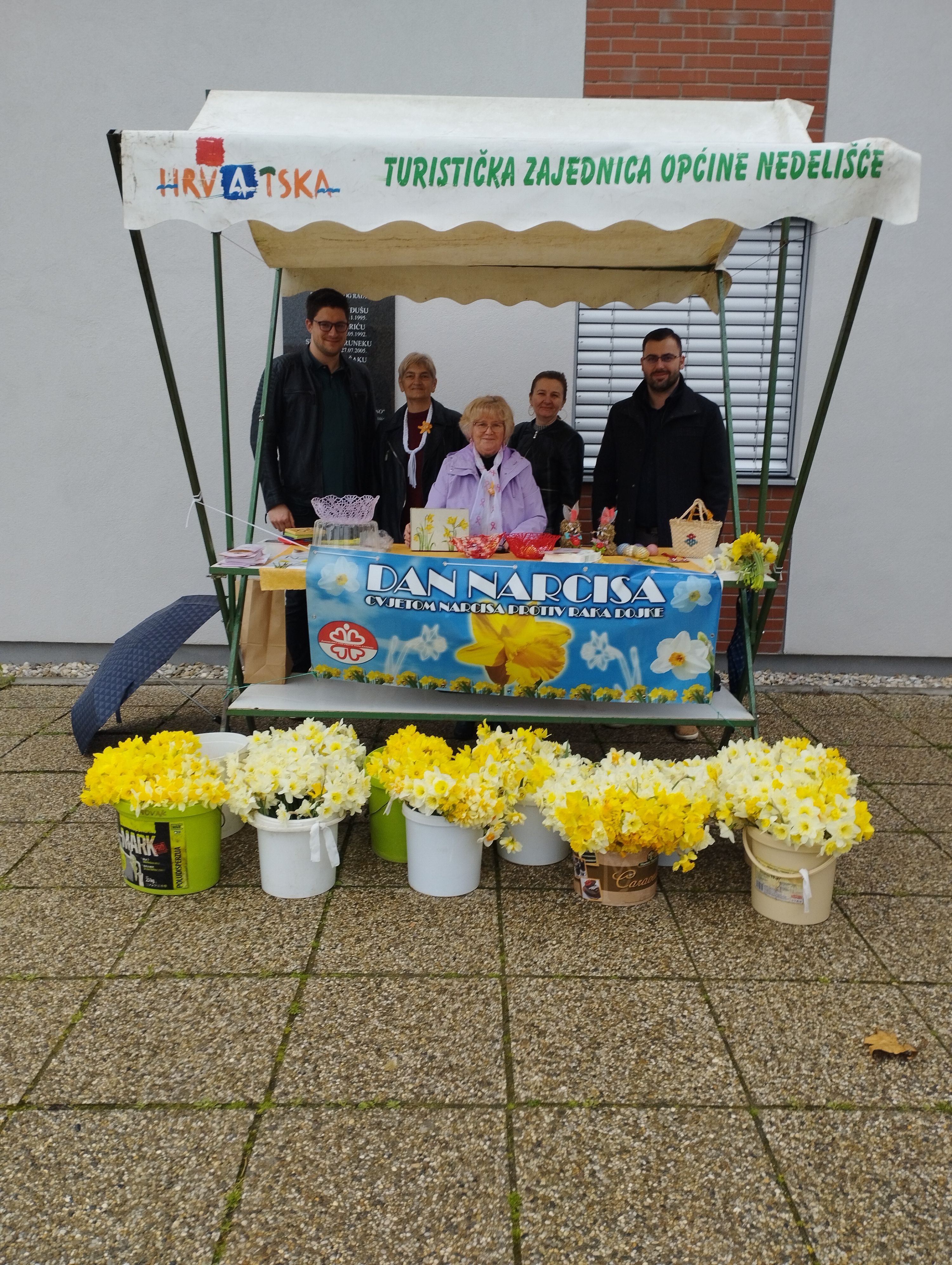 DAN NARCISA Akciju u Nedelišću unatoč lošem vremenu podržali brojni mještani