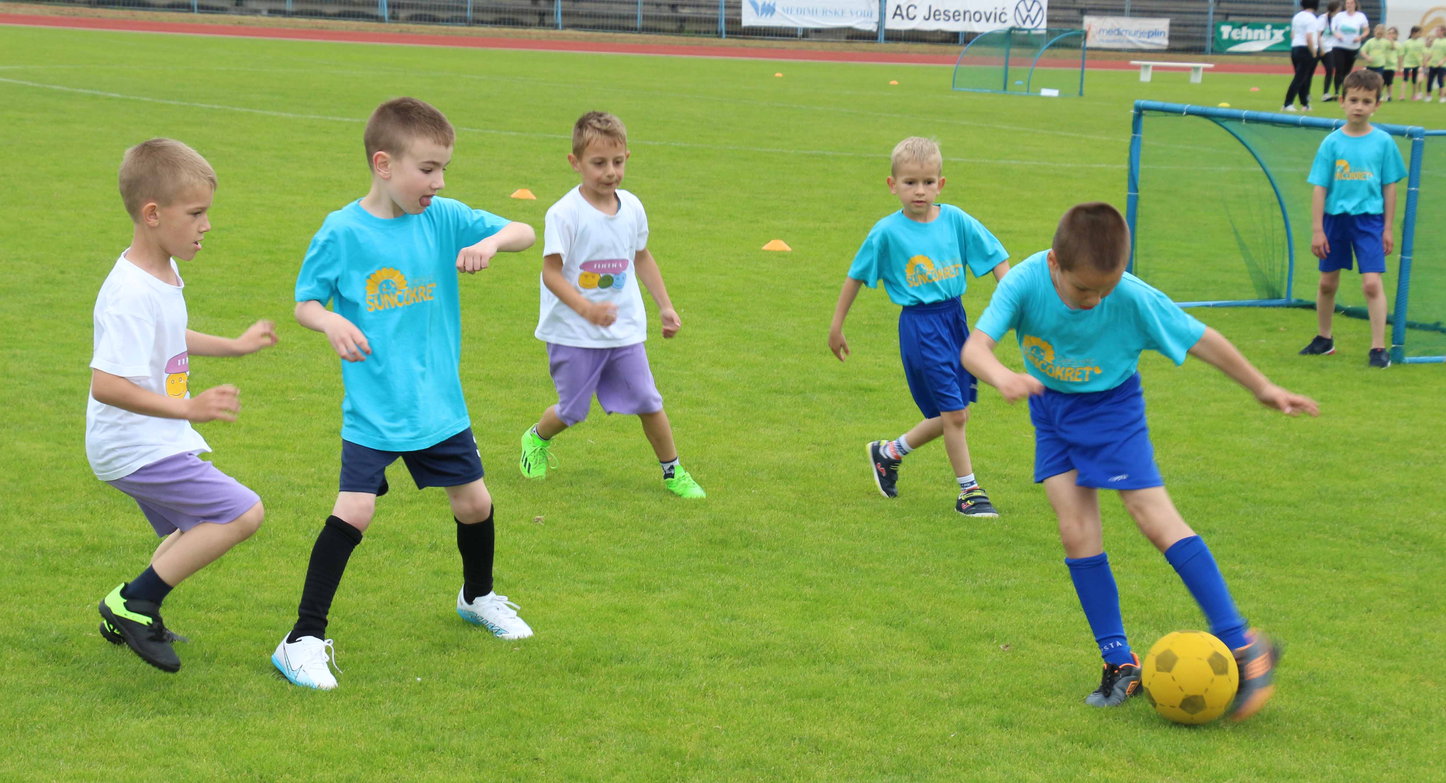 ONI SU NAJBOLJI U Čakovcu održan Olimpijski festival dječjih vrtića Međimurske županije