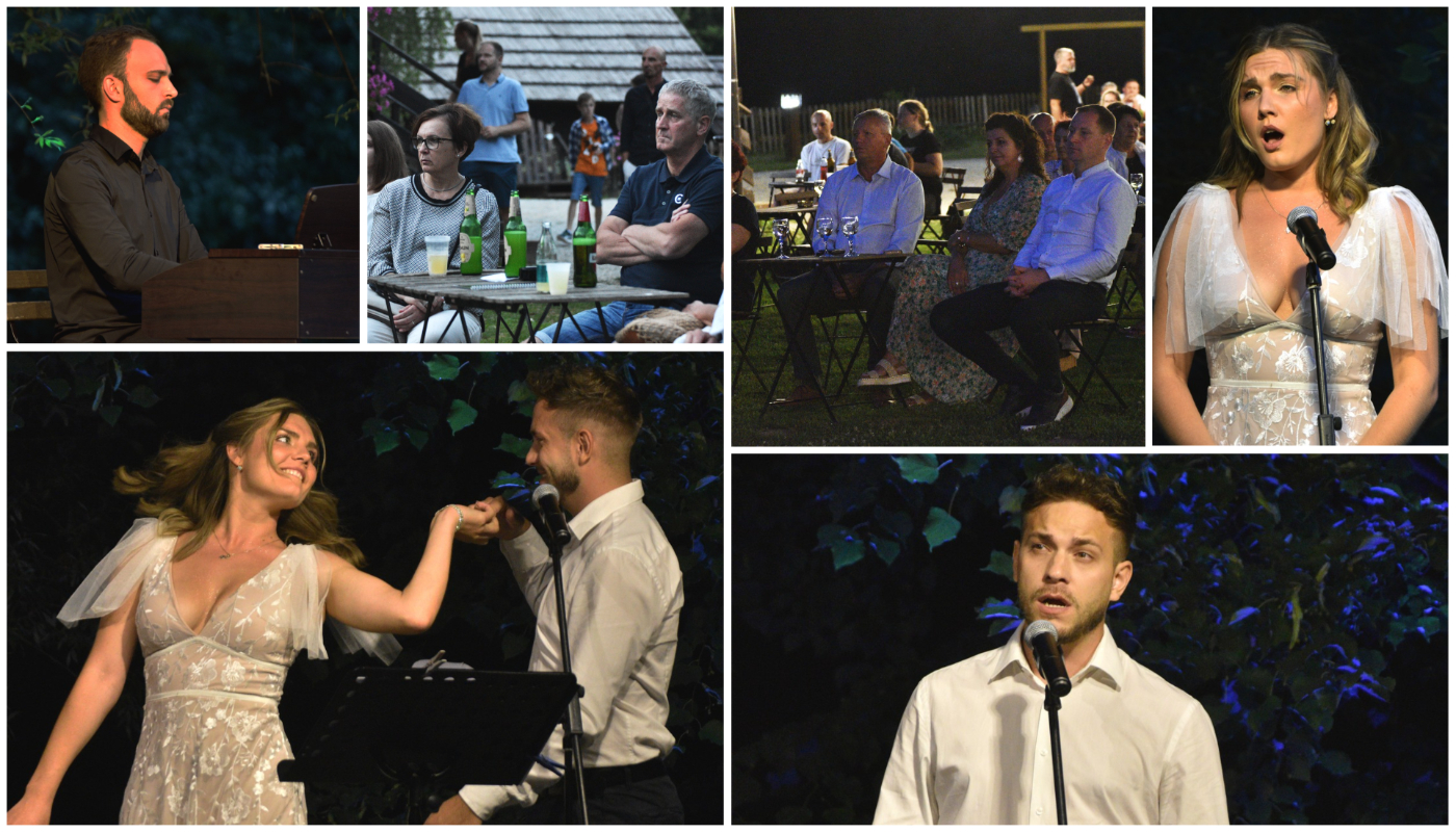 Koncert ‘Klasika uz Muru’: Dominik Padarić i Gabrijela Hrženjak zapjevali pod zvjezdanim nebom