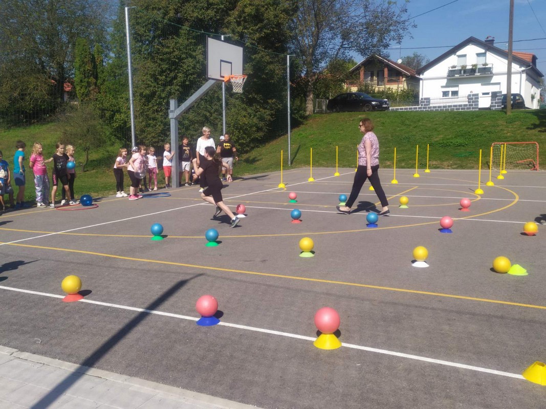 SPORT I DRUŽENJE Mališani iz vrtića ‘Maslačak’ uključili su se u obilježavanje Europskog tjedna sporta