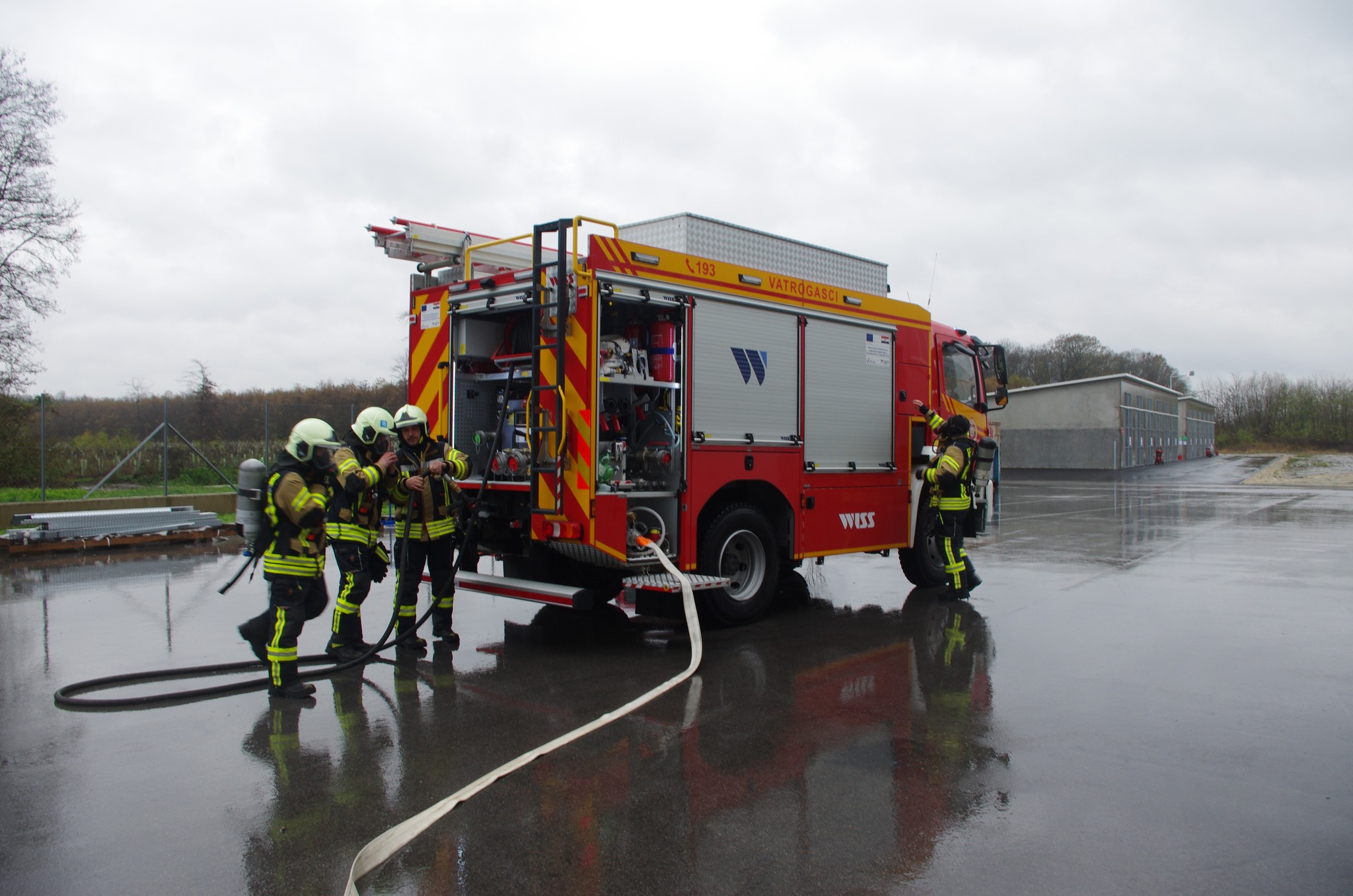 Kotoripski vatrogasci proveli vatrogasnu vježbu u tvrtki Muraplast
