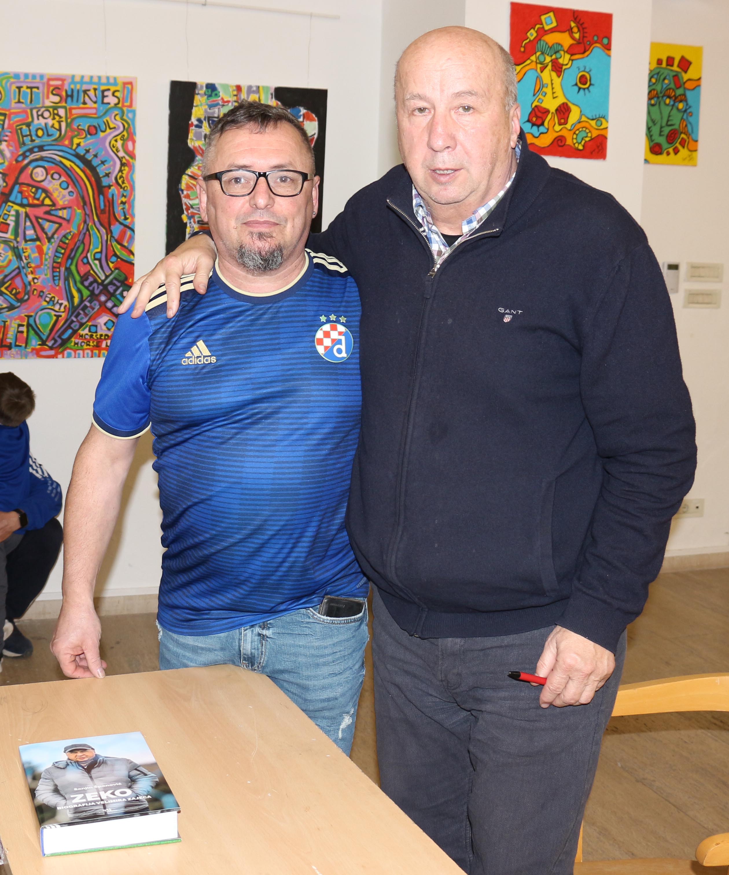 U Čakovcu predstavljena biografija Velimira Zajeca, legende zagrebačkog Dinama