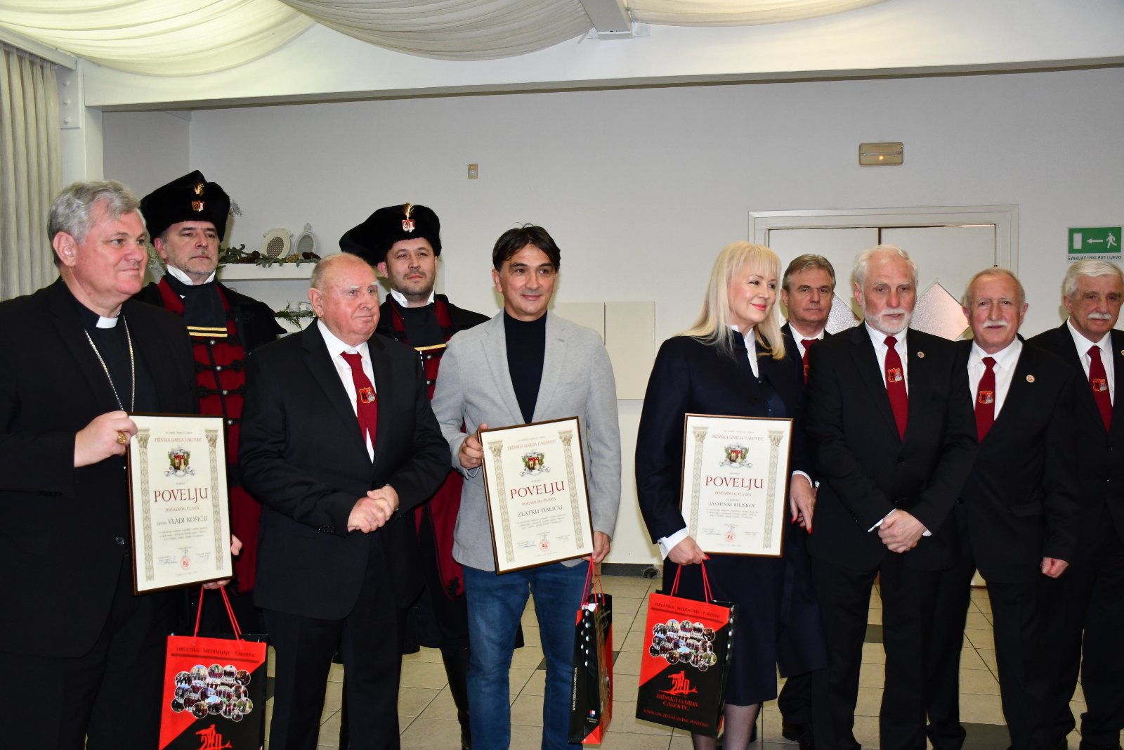 Zlatko Dalić postao počasni član Zrinske garde Čakovec