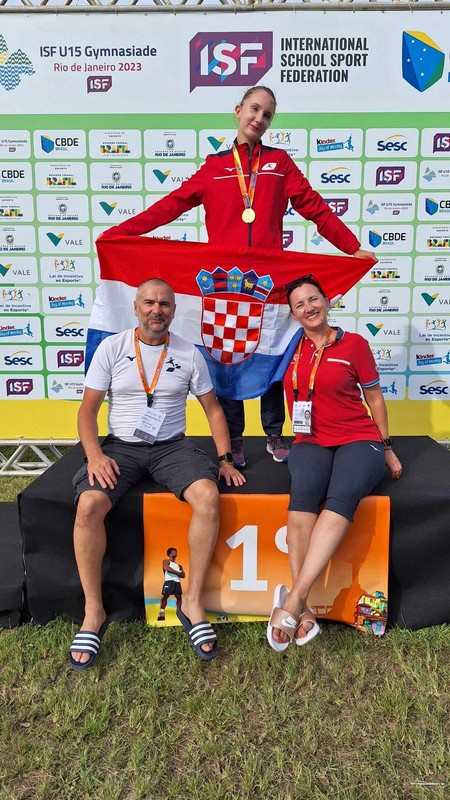 NEVIA FOTAK IZ ČAKOVCA Želja mi je natjecati se na Olimpijskim igrama