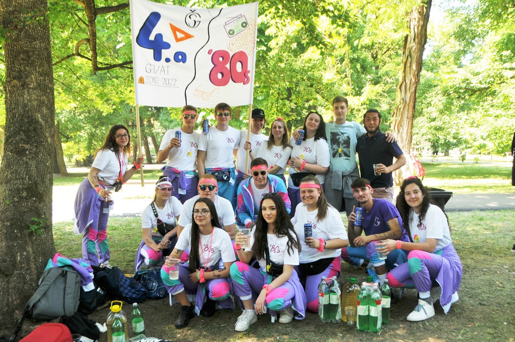 Maturanti se zabavljaju u čakovečkom parku