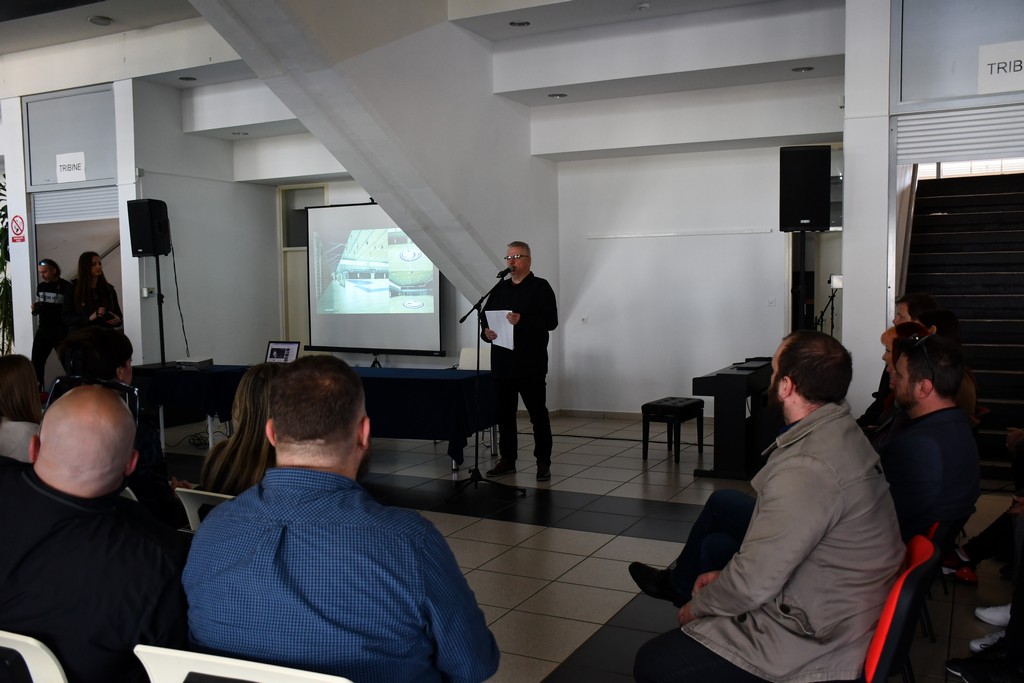 POGLEDAJTE KAKO IZGLEDA Dvorana Graditeljske škole Čakovec u novom ruhu