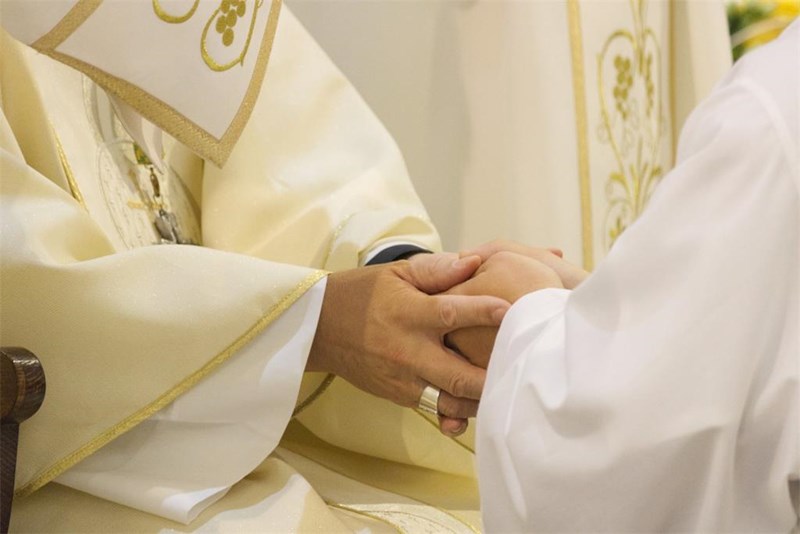 Biskup Radoš zaredio Josipa Špoljarića za đakona