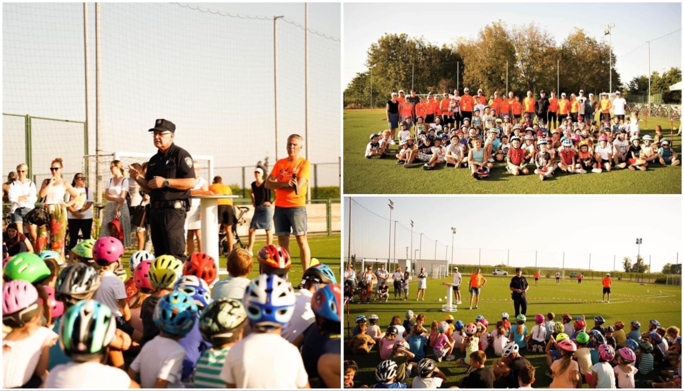 FOTO Preloški kontakt policajac održao predavanje na Dječjem biciklističkom kampu