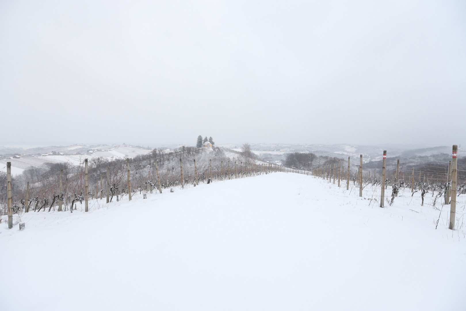 Mađerkin breg pokriven snijegom