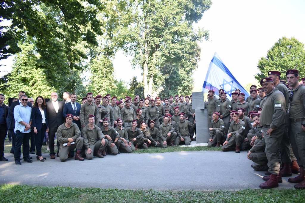 Hrvatski i izraelski vojnici u Čakovcu