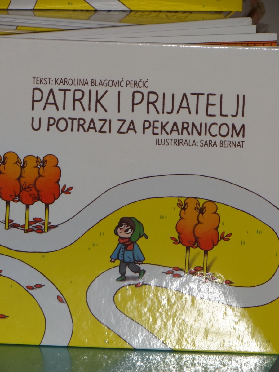 FOTO Udruga oboljelih od celijakije SZ Hrvatske izdala je slikovnicu ‘Patrik i prijatelji u potrazi za pekarnicom’ FOTO Udruga oboljelih od celijakije SZ Hrvatske izdala je slikovnicu ‘Patrik i prijatelji u potrazi za pekarnicom’