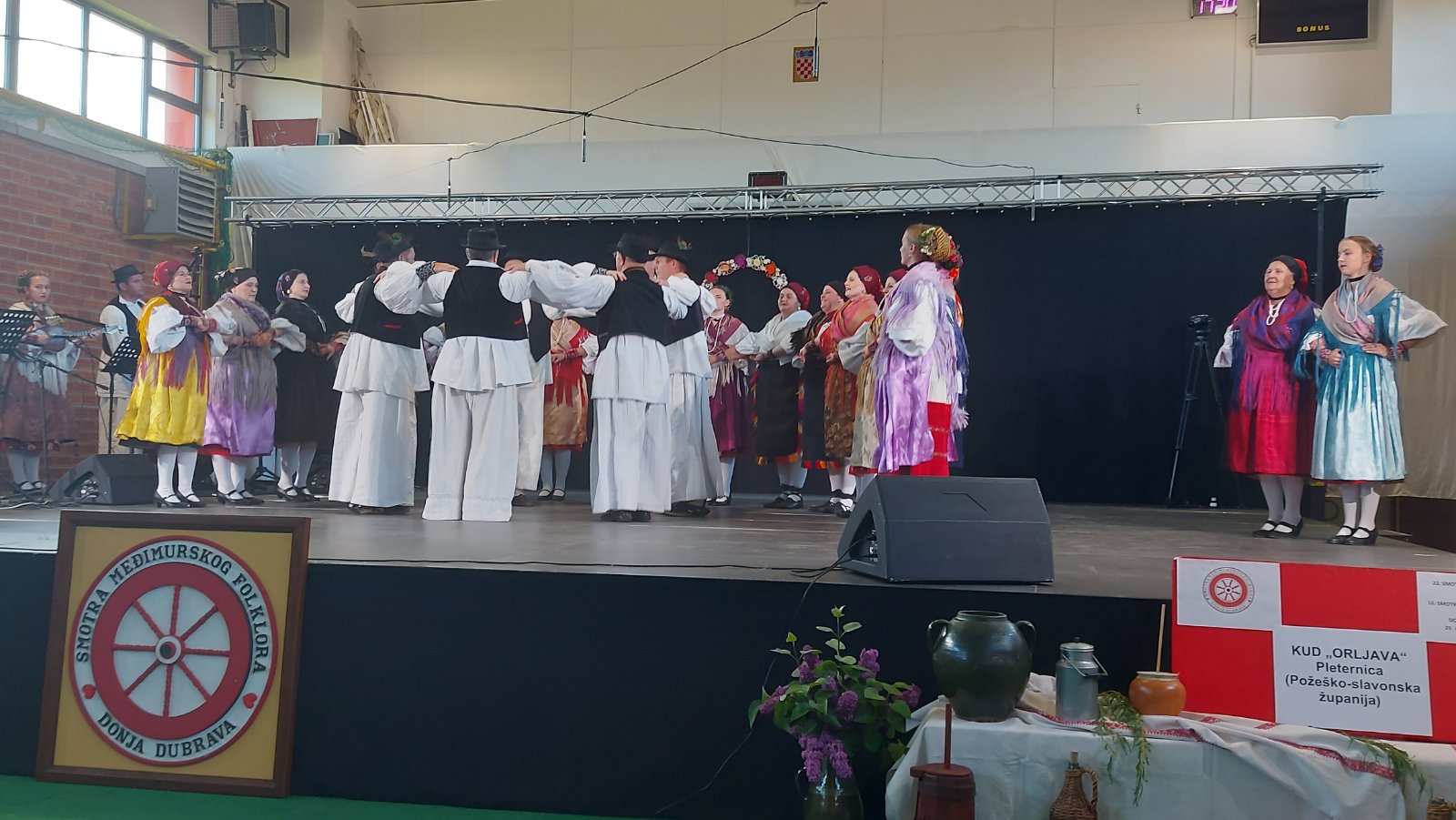 DRUGI DAN U DONJOJ DUBRAVI Smotra međimurskog i koreografiranog folklora