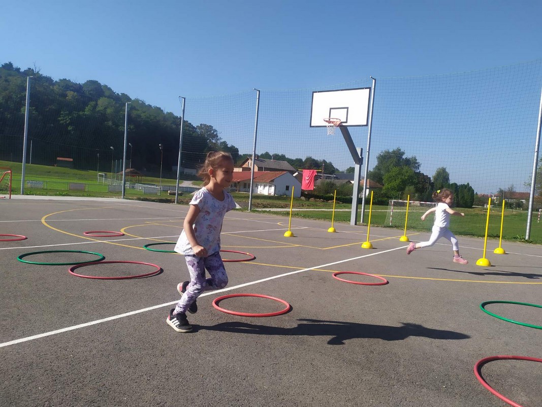 SPORT I DRUŽENJE Mališani iz vrtića ‘Maslačak’ uključili su se u obilježavanje Europskog tjedna sporta