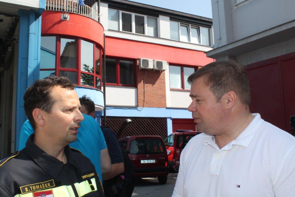 Vatrogasna vježba u Čakovcu