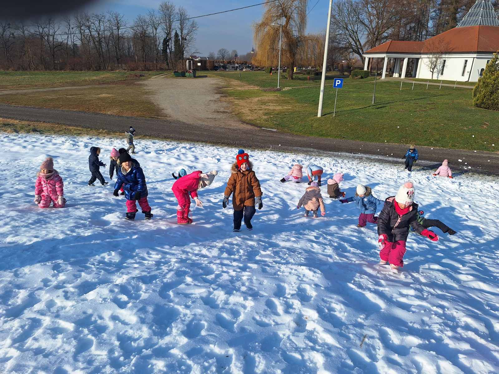 Snježne radosti u Ivanovcu