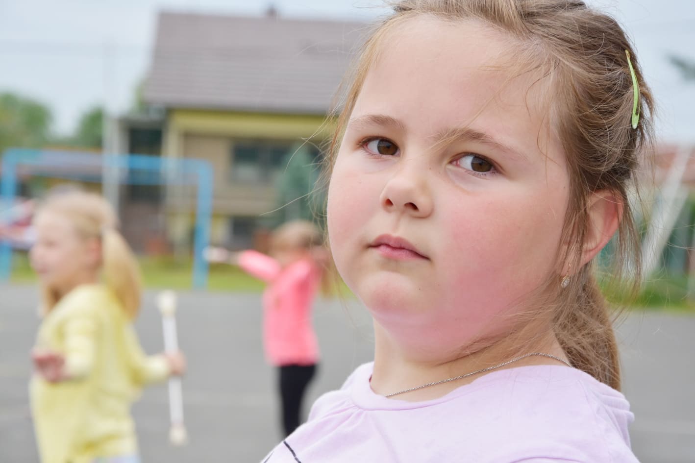 MAŽORETKINJE KOTORIBE Treći trening najmlađih na otvorenom