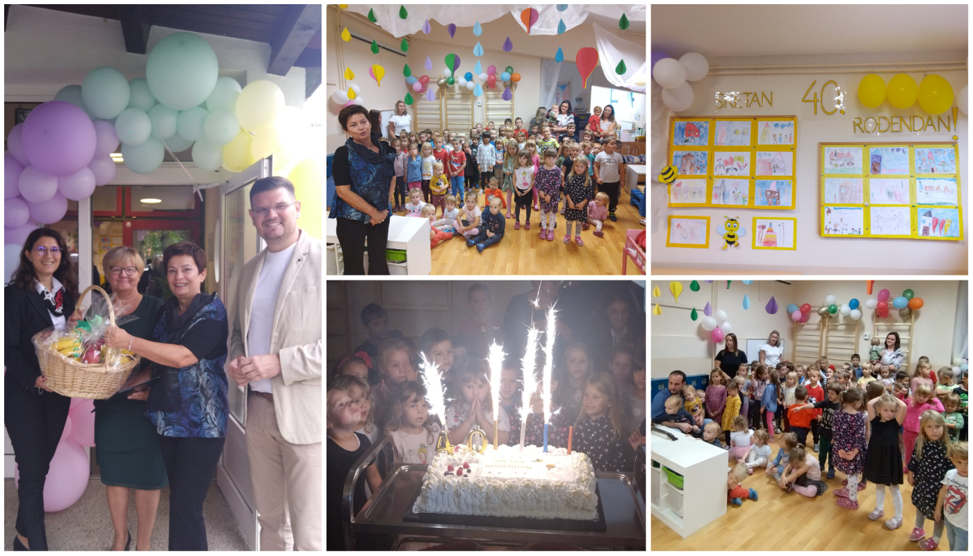 Mališani iz vrtića ‘Pčelice’ Ivanovec veselo proslavili 40. obljetnicu svog vrtića
