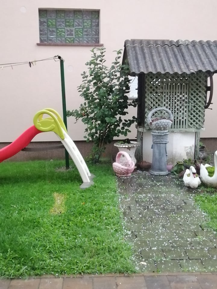 FOTO Nevrijeme u Međimurju! Promjena vremena u našem kraju: Kiša, grmljavina i tuča