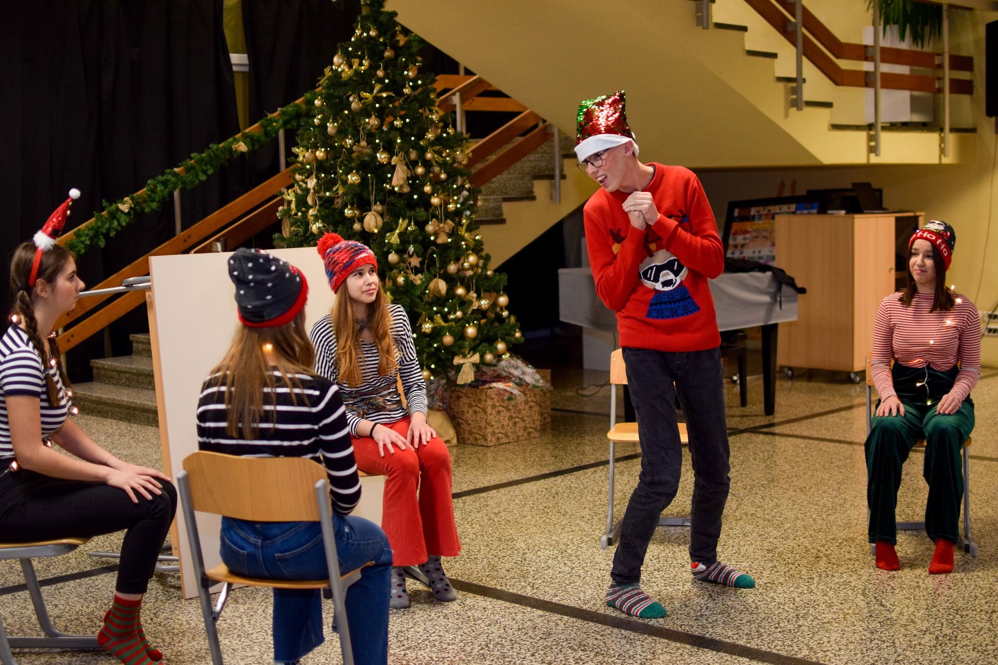 Djed Mraz u čakovečkoj Gimnaziji