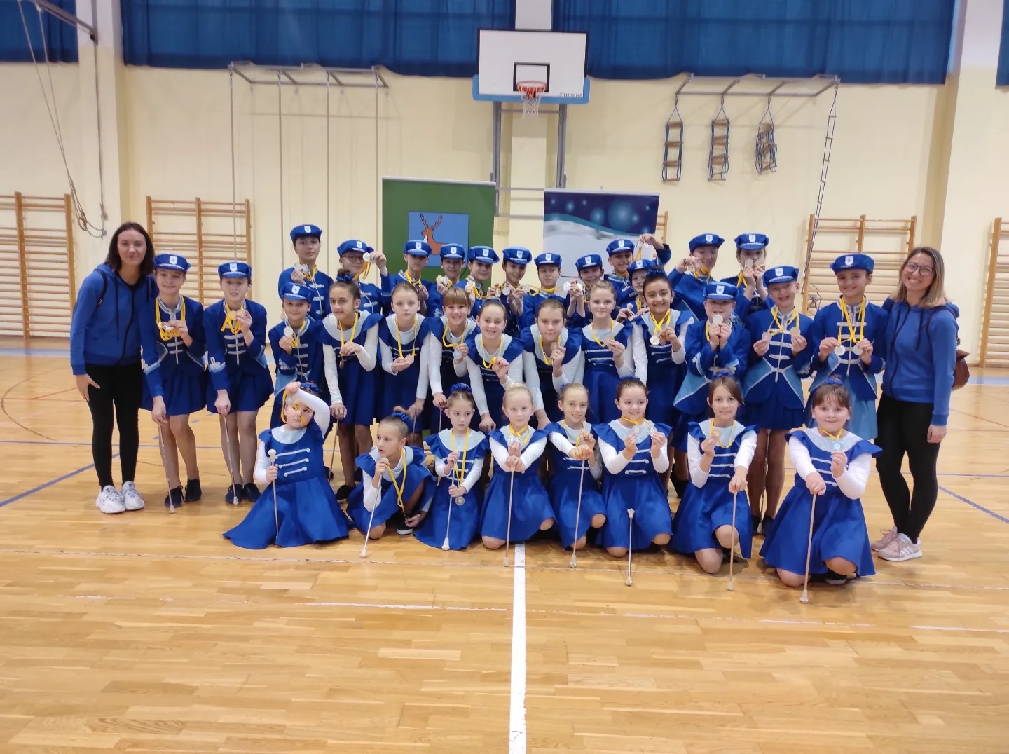 Mažoretkinje Male Subotice na božićnom turniru ostvarile odlične rezultate